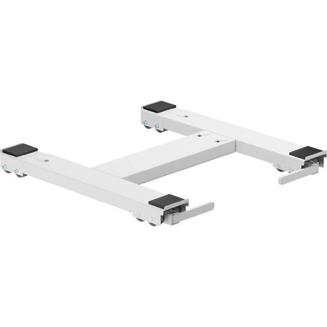 BASE UNIVERSALE ANTIVIBRAZIONE PER LAVATRICE/ASCIUGATRICE c/ruote - lungh. regolabile 3762 cm