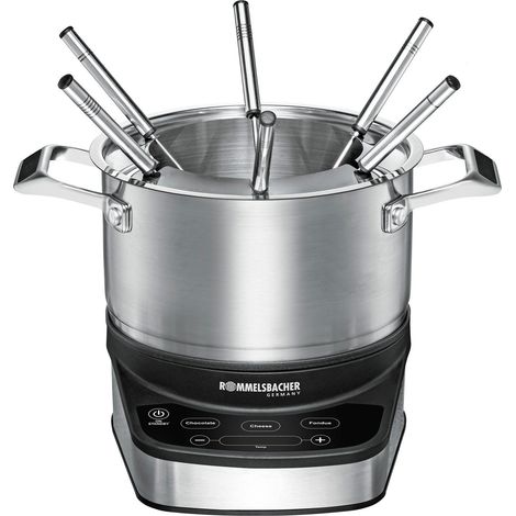 Rommelsbacher F 1200 Fondue mit Kochplatte (1/5)