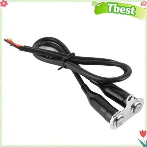 Tbest Bouton du guidon Commutateur de Guidon de Moto en Acier Inoxydable 12V Bouton Poussoir de auto commutateur 2 interrupteur (1/5)