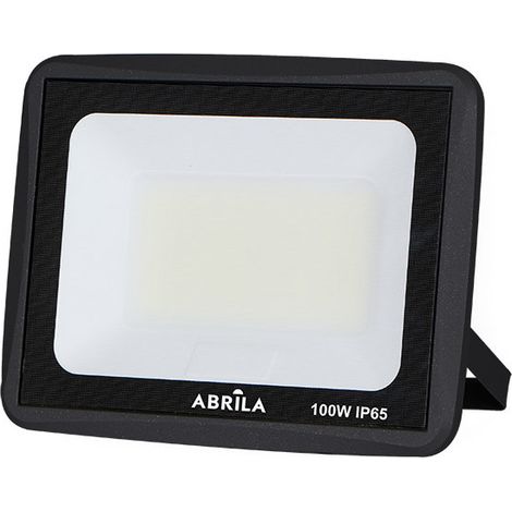 FAB 147481009  Proyector Zircon 100w 6500k Negro 10000lm  120º  18,5x23x2,7 Cm Ip66 (1/2)