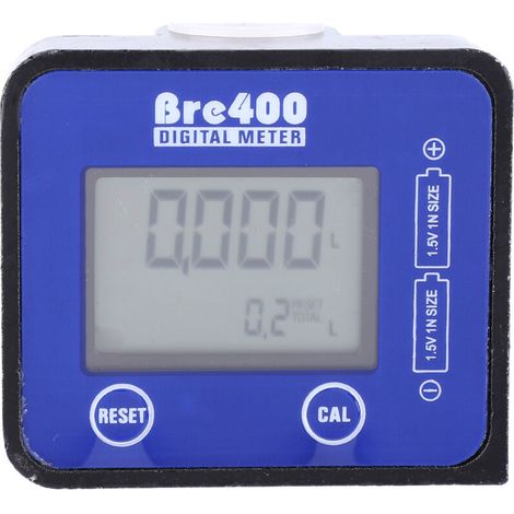 Hochpräziser Diesel-Durchflussmesser aus Aluminiumlegierung mit 1/2"-blauem LCD-Bildschirm