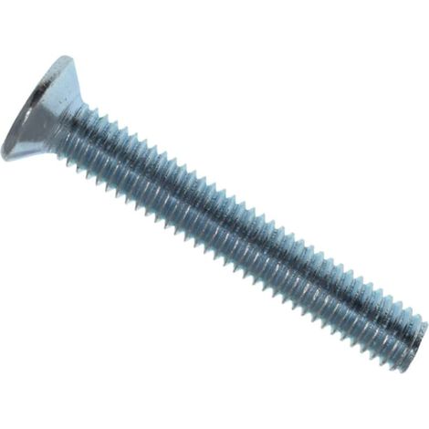 METALMATE Machine Screw Pozi Compatible Csk Zp M5 x 40mm Box 25