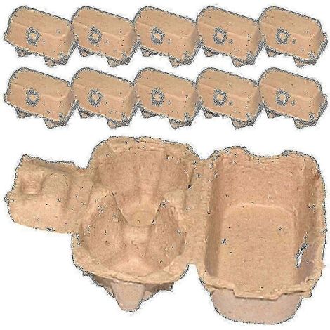 25 boîtes à œufs vides en pâte à papier pour usage domestique - HZ (1/3)