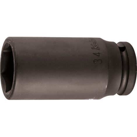 Ko-Ken IMPACT-Steckschlüsseleinsatz 6-kant, 3/4 Zoll dünnwandig, lang, Schlüsselweite: 22 mm (1/2)