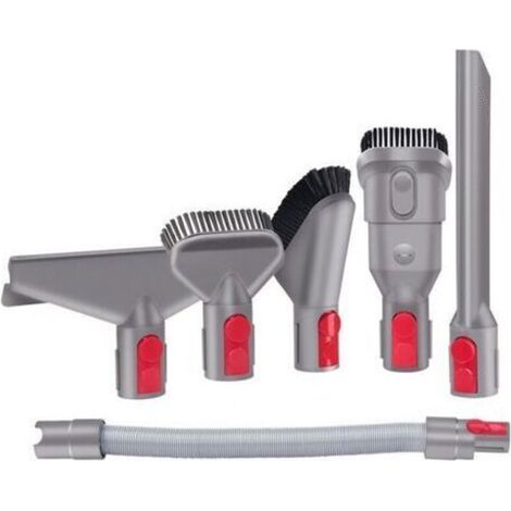 6-teiliges Ersatzteilset für Dyson Bürste & Verlängerungsschlauch, Dyson Staubsauger-Ersatzteilset für V7, V8, V10, V11 und V15, perfekte Passform und starke Saugkraft (1/4)