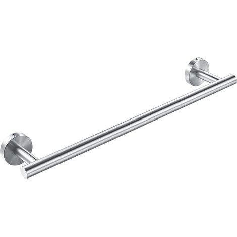 1 Barre Porte-Serviettes 40cm Acier Inoxydable 304 Finition Brossée Montage Mural Pour Salle De Bain Cuisine (1/5)