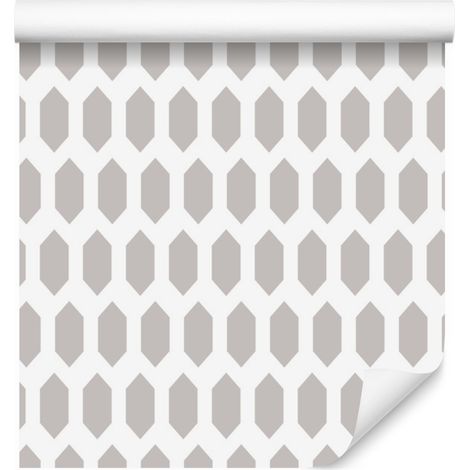 Papier peint à motif géométrique moderne pour salon et chambre 50x1000 cm (1/5)