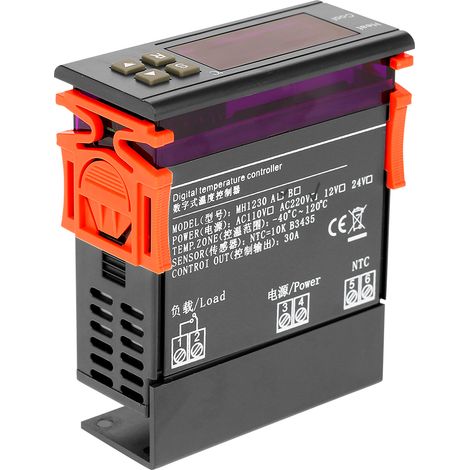 Régulateur numérique de température 30A MH1230A 220V AC pour réfrigération et chauffage (1/5)