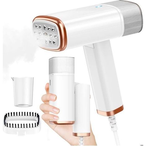 Defroisseur Vapeur Vertical,Fer à Repasser Vertical Portable 1000W 120ML,Vapeur Steamer Convient à Tous les Tissuspour (1/4)