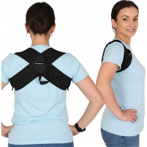 Corrector de defectos posturales de la columna, enderezador ortopédico, espalda recta FIT4MED S para menores de 165 cm y 50-60 kg (1/5)