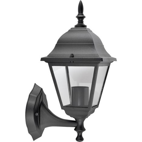 APLIQUE EXTERIOR ASCEN NEG - 60W E27