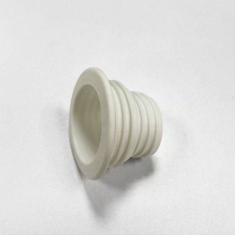 Bouchons anti-odeurs en silicone pour tuyaux d'évacuation, pack de 5 Blanc (1/5)