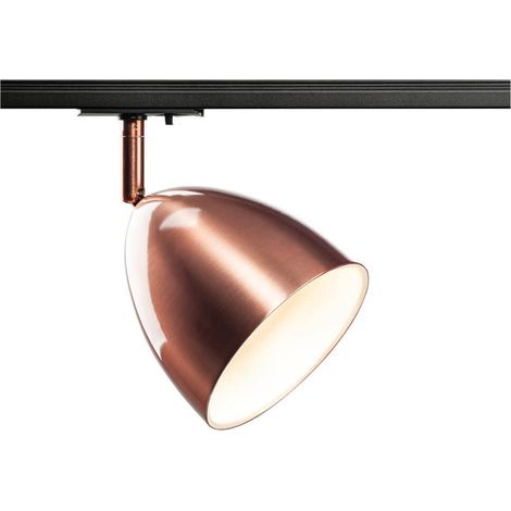 Lampe sur rail monophasée Para Cone Cuivre rouge - 1008054
