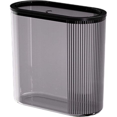Poubelle de 10 Litres avec Couvercle à Pousser Idéale pour Maison. Cuisine. Toilettes et Salon (1/5)