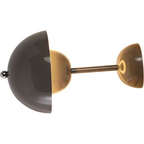 Lampe de table tendance à motif floral, idéale pour Instagram, lampe de chevet décorative, lampe de bureau créative minimaliste nordique, lampe de table LED, petite taille, en fer forgé gris à branche (1/5)