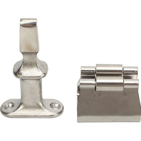 Butoir de Porte et Support en Acier Inoxydable Marine - Robuste, pour Bateau, Yacht, Camping-car (1/4)