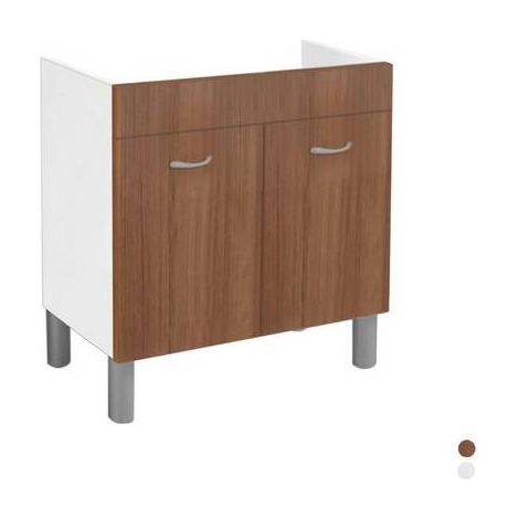 SOTTOLAVELLO IN KIT PER LAVELLO INOX 80X50 CM Misura: Teak x/lav. inox cm 80x50