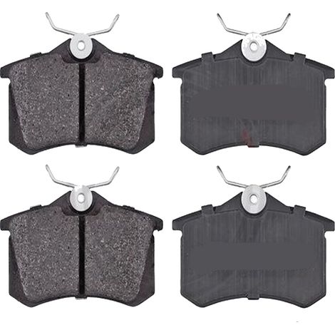 KIT PASTIGLIE FRENO POSTERIORI compatibile con PEUGEOT 307 (3A/C) / PASTIGLIE FRENANTI AUTO OEM P 85 020  P 61 080, / SOSTITUZIONE DIRETTA / BASSA POLVERE / SILENZIOSO