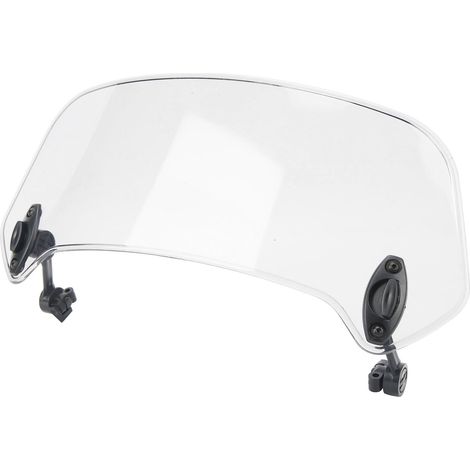 Verstellbare Motorrad-Windschutzscheibe, universeller Clip-On-Windabweiser, klare Scheibe für Motorräder (1/5)