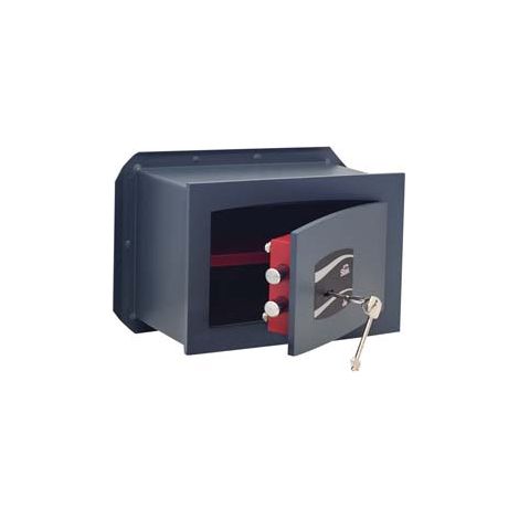 CASSAFORTE CON CHIAVE DOPPIA MAPPA 800  mm.310x150x210h. Kg.8 (801A) 2 catenacci    STARK
