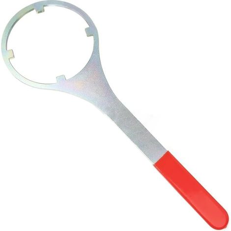 Clé à filtre à eau de 11,2 cm pour ouvre-boîtes standard – Clé à filtre pour un remplacement facile – Design en métal robuste pour systèmes d'eau résidentiels (1/5)