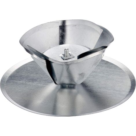 Couvercle pour trou de cheminee, A 160 mm Selection sans isolation (1/3)