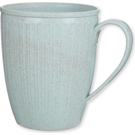 vaso de paja de trigo, mango ergonómico, antideslizante, para oficina o hogar. (1/5)