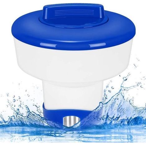 Distributeur Flottant pour Piscine, Diffuseur de Chlore 7 Pouces, Grand Doseur Flottant de Chlore (1/4)