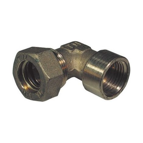 GOMITO A 90° O-RING FEMMINA TIEMME 1/2 x 10 TIEMM