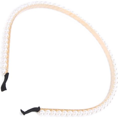 Ein mit Legierungsperlen verziertes Brautstirnband, ein elegantes Haaraccessoire für Zeremonien und besondere Anlässe (1/5)