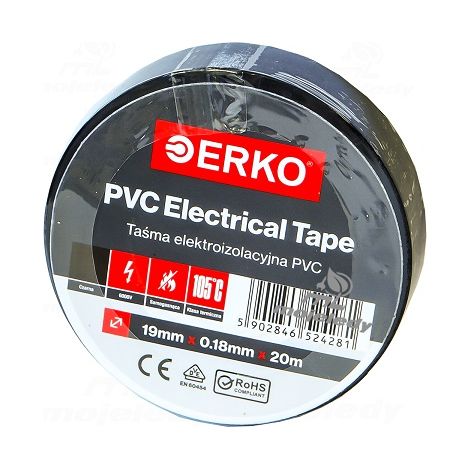 Großes Isolierband 19 mm 20 m schwarz erko 1 Stück