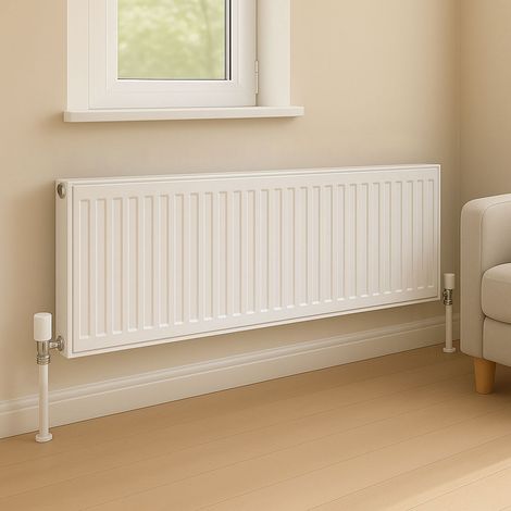 Heatwave EverWarm Compact Radiator 500mm H x 1100mm W Double Convector (1/5)