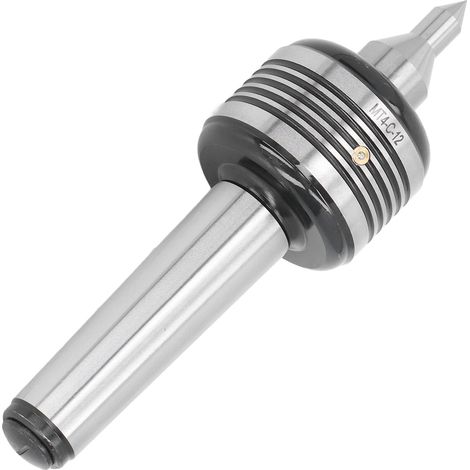 Centre tournant 60° en acier fortement carburé, précision 0,005 mm pour contre-poupée de tour à métaux, outil CNC, cône Morse MT4 (1/5)