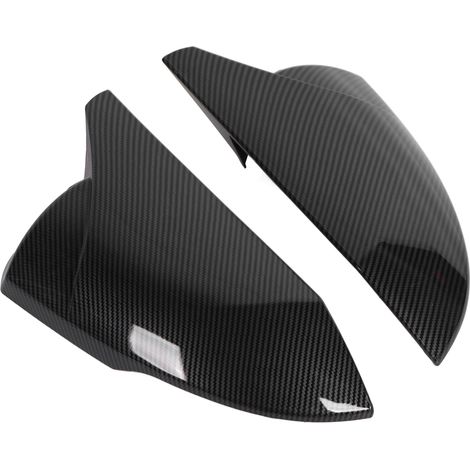 Couvercle de rétroviseur de porte gauche droite ABS, 2 pièces, remplacement élégant pour Hyundai Elantra 21 + (Fiber de carbone) (1/5)