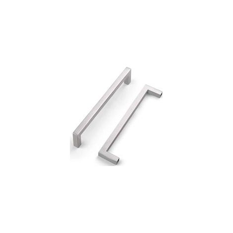 Lntyq Set mit 10 Küchenschrankgriffen, Möbelgriffen, Schubladengriffen, silberfarbenen Edelstahl-Schranktürgriffen, 96 mm (10,8 × 3,5 × 1,2 cm) Lochabstand (1/5)