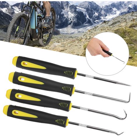 Outil d'extraction pour joints d'étanchéité de vélo - Démonte-piston et crochet pour réparation de bicyclettes (1/5)