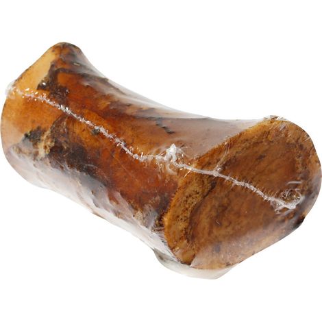Beeztees getrocknetes Rindermarkknochen in Folie, Länge 10 cm Hundeleckerlis
