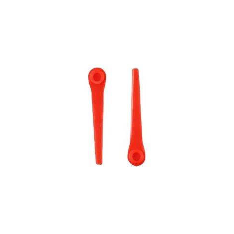 Accessoires Pour Tondeuses à Gazon Lot de 100 lames de rechange en plastique for tondeuse à gazon de jardin Outil (1/5)