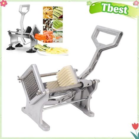 Machine à couper les frites - TBEST - Tbest - Acier inoxydable - Conception ultra longue - Manuel (1/5)