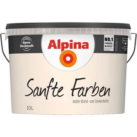 Alpina Sanfte Farben 10 L strand Wandfarbe (1/2)