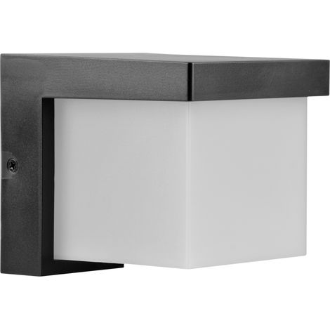 Applique esterna LED 10W 4000K nera IP54 Morgan Polux (1/5)