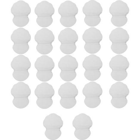 22 coussinets aisselles jetables fins hyperhidrose, protections anti-transpiration minces, lot de 22 (1/5)