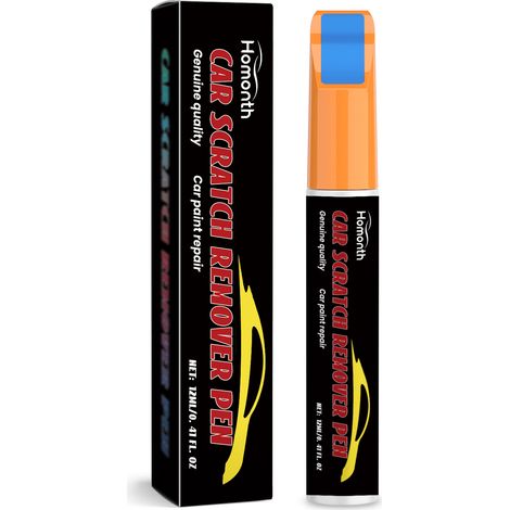 Stylo de retouche peinture HOMONTH pour rayures de voiture (12 ml), bleu (1/5)
