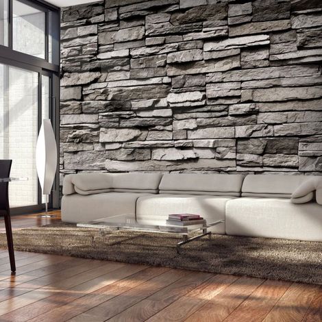 Papier peint bastion de granit - 150 x 105 cm (1/4)