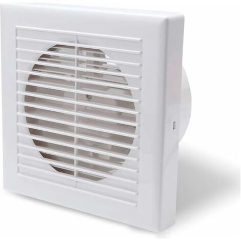 Ø 100 mm Abluftventilator, 10 cm Wand- oder Deckenabluftventilator für Badezimmer, Schlafzimmer, Keller, Küche (1/5)