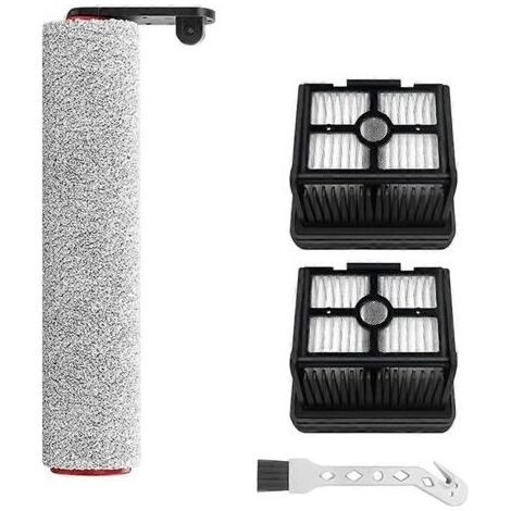 Pièces de rechange pour aspirateur eau et poussière Dreame H12 Pro / H12 Plus / H12 Core : brosse douce, rouleau et filtre HEPA (1/5)