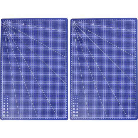 2 Stück A3 Pvc Schneidematte Einseitig mit Skala (1/5)