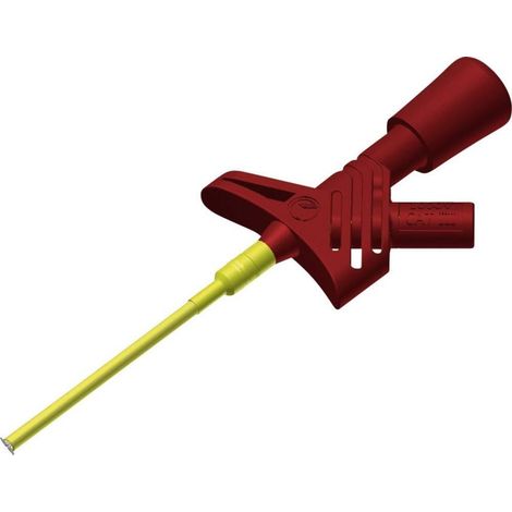 SKS Hirschmann KLEPS 1600 pinza cocodrilo rojo intenso