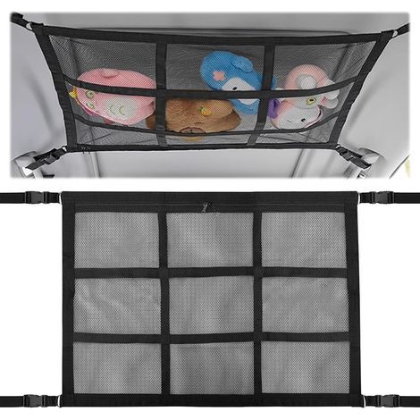 Dachgepäcknetz-Organizer-Tasche fürs Auto, universelle Aufbewahrung für Auto, SUV, Van, Jeep (80 cm x 55 cm) (1/5)