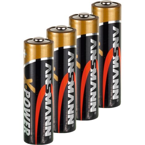 ANSMANN X-POWER Mignon AA - Batteria 4 x tipo AA - Alcalina (1/2)